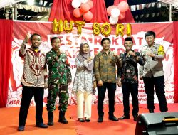 Malam Puncak Pesta Rakyat HUT RI ke-80, Lurah Kapasa Apresiasi Semangat Kebersamaan Warga RW 01 dan RW 02
