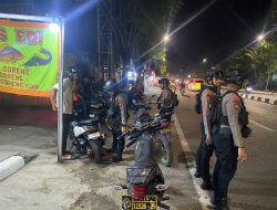 Patroli Malam Personel Samapta Sasar Titik Rawan, Warga Diminta Waspada Potensi Kriminal