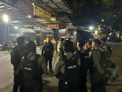 Kasat Samapta Polrestabes Makassar Pimpin Langsung Patroli Malam Wujudkan Kamtibmas Kondusif