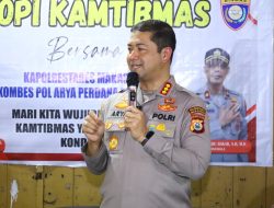 Ngopi Kamtibmas, Kapolrestabes Makassar Ajak Warga Aktif Jaga Kamtibmas