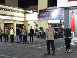 Kapolrestabes Makassar Pimpin Patroli Malam Cipta Kondisi Harkamtibmas