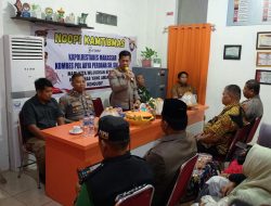 Knalpot Brong Menjadi Curhatan Warga Sudiang Raya Dalam Kegiatan Ngopi Kamtibmas