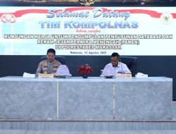 Kompolnas Lakukan Pendataan dan Rekam Jejak Pamen di Polrestabes Makassar