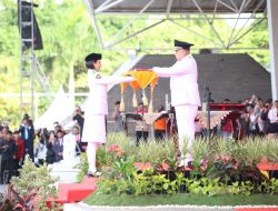 Wali Kota Munafri Arifuddin Pimpin Upacara HUT ke-80 RI di Makassar