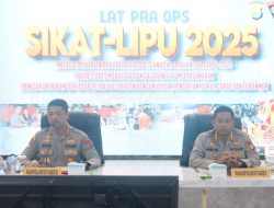Polrestabes Makassar Gelar Latihan Pra Operasi Sikat Lipu 2025
