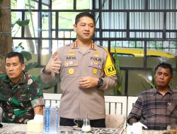 Kapolrestabes dan Dandim 1408 Makassar Silaturahmi dengan Ormas Jaga Kondusivitas Kota