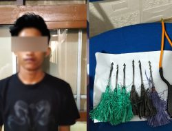 Polsek Makassar Amankan Pemuda Bawa Busur dan Ketapel di Jalan Maccini Raya