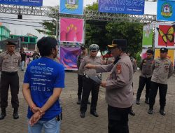 Kapolsek Manggala Pimpin Pengamanan Unimerz Festival, Hadirkan Tulus di Depan 3.000 Maba