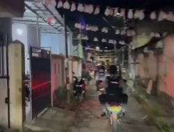 Patroli Perintis Presisi Samapta Polrestabes Makassar Sisir Jalan Protokol dan Lorong-lorong Pemukiman