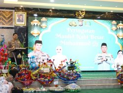 Polrestabes Makassar Peringati Maulid Nabi Muhammad SAW 1447 H