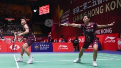 Tembus 16 Besar, Apriyani/Fadia Menang Tiga Gim atas Rachel/Febi