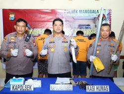 Polisi Tangkap Lima Pelaku Tawuran Geng Motor di Makassar
