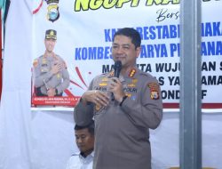 Lewat Ngopi Kamtibmas, Polrestabes Makassar Perkuat Komunikasi dan Kolaborasi dengan Masyarakat