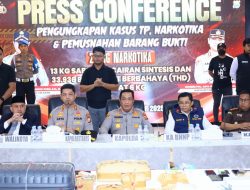 Polrestabes Makassar Musnahkan Barang Bukti Narkoba Senilai Rp 16, 2 Miliar