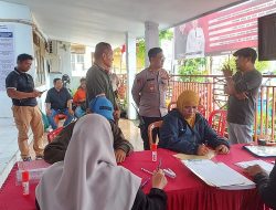 Pastikan Aman, Kapolsek Biringkanaya Pantau Kegiatan Pendaftaran Calon RT/RW