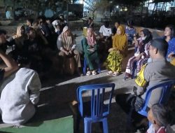 Bhabinkamtibmas Tallo Intensif Jalin Silaturahmi dengan Warga untuk Jaga Kamtibmas di Wilayah Pesisir