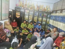 Kapolsek Tallo Beri Pembinaan Siswa SMP Usai Terlibat Tawuran