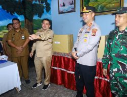 Walikota Makassar, Kapolrestabes Makassar dan Dandim 1408 Mks Tinjau Kesiapan TPS Jelang Pemilihan RT/RW 2025