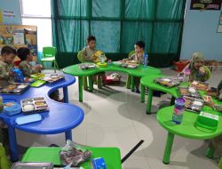 Polsek Panakkukang Kawal Penyaluran 2.161 Paket Makanan Bergizi untuk Pelajar