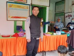 Bhabinkamtibmas Paccerakkang Pantau Penyaluran MBG