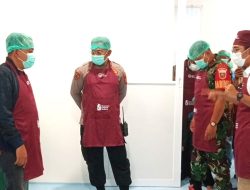 Kapolsek Biringkanaya dan Lurah Paccerakkang Testi Food SPPG Nusantara 008, Pastikan Kesiapan Program MBG