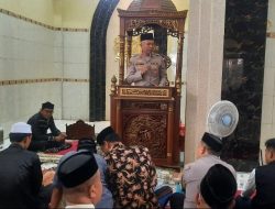 Polsek Tamalate Bangun Sinergitas Lewat Safari Jum’at Bersama Ratusan Jemaah