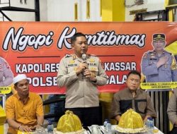 Ngopi Kamtibmas di Tamangapa, Polisi dan Warga Perkuat Sinergi Jaga Keamanan