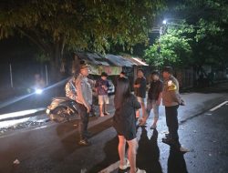 Polsek Tamalate Bubarkan Pesta Ballo Remaja di Taman Maccini Sombala