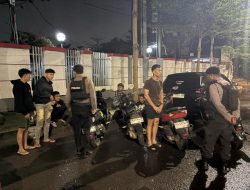 Patroli Perintis Presisi Polrestabes Makassar Bubarkan Balap Liar