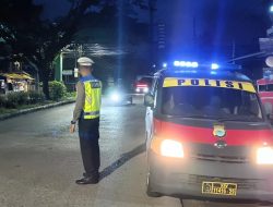 Polsek Tamalanrea Laksanakan Patroli Dini Hari Antisipasi Gangguan Kamtibmas