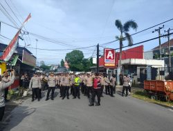 Polsek Rappocini Bersama Polrestabes Makassar Amankan Eksekusi Lahan di Jalan Monginsidi