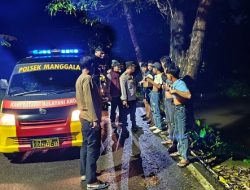 Patroli KRYD Dini Hari, Kapolsek Manggala Pastikan Wilayah Tetap Kondusif