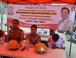 Polsek Tamalate Dukung Kegiatan Reses DPRD Kota Makassar, Bhabinkamtibmas Hadir Jaga Kondusivitas