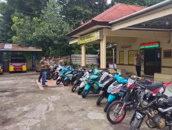 Polsek Manggala Patroli Subuh Cegah Balap Liar, Puluhan Motor Berknalpot Brong Diamankan
