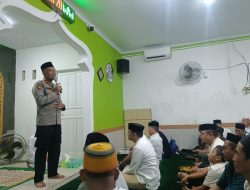 Kapolsek Tamalate Bersama Tripika Gencarkan Safari Tarawih Keliling