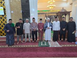 Kapolsek Biringkanaya Laksanakan Safari Jum’at di Masjid Nur Hidayat Perumahan Griya Tonasa