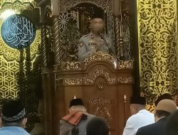 Kapolsek Tamalate Bersama Forkopimcam Safari Ramadan, Sampaikan Imbauan Kamtibmas