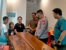 Wujud Empati, Kapolsek Biringkanaya Takziah ke Rumah Duka Keluarga Personel
