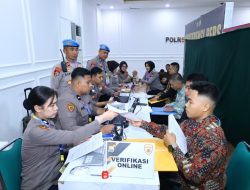 Ratusan Peserta Antusias Ikuti Verifikasi Penerimaan Polri 2026 di Polrestabes Makassar