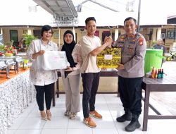 Polsek Manggala Gelar Halal Bihalal, Dirangkaikan Pelepasan Kanit Reskrim yang Pindah Tugas