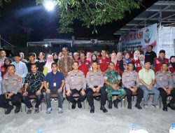 Kapolrestabes Makassar Respons Masukan Warga dalam Ngopi Kamtibmas di Tamparang Keke
