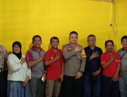 Menjelang May Day Kapolsek Biringkanaya Silahturahmi dengan Presiden Konfederasi Serikat Nasional