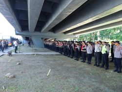 Polrestabes Makassar Apel Kesiapan Pengamanan Aksi Unjuk Rasa, Polisi Tegaskan Larangan Membawa Senjata