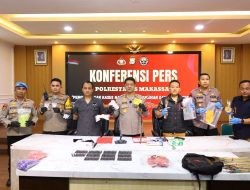 Polrestabes Makassar Ungkap Kasus Busur Panah dan Penyerangan, 2 Pelaku Diamankan