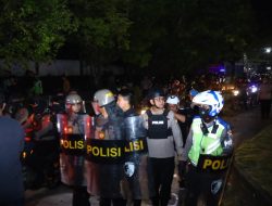 Polisi Kawal Aksi Unjuk Rasa Peringatan Amarah Mahasiswa UMI