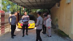 Supervisi Bag Log Polrestabes Makassar di Polsek Bontoala, Pastikan Almatsus Siap Operasional