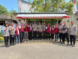 Tim Penilai Lomba Pos Kamling Sat Binmas Polrestabes Makassar Kunjungi Wilayah Polsek Tamalate