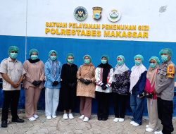 Pengurus Bhayangkari Kota Besar Makassar Hadiri Uji Coba Makanan SPPG