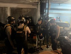 Patroli Perintis Presisi Sat Samapta Polrestabes Makassar Intensif Jaga Kamtibmas di Malam Hari