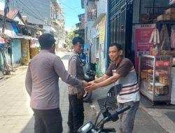 Patroli Lorong ke Lorong, Polsek Tallo Jaga Kamtibmas dan Edukasi Warga